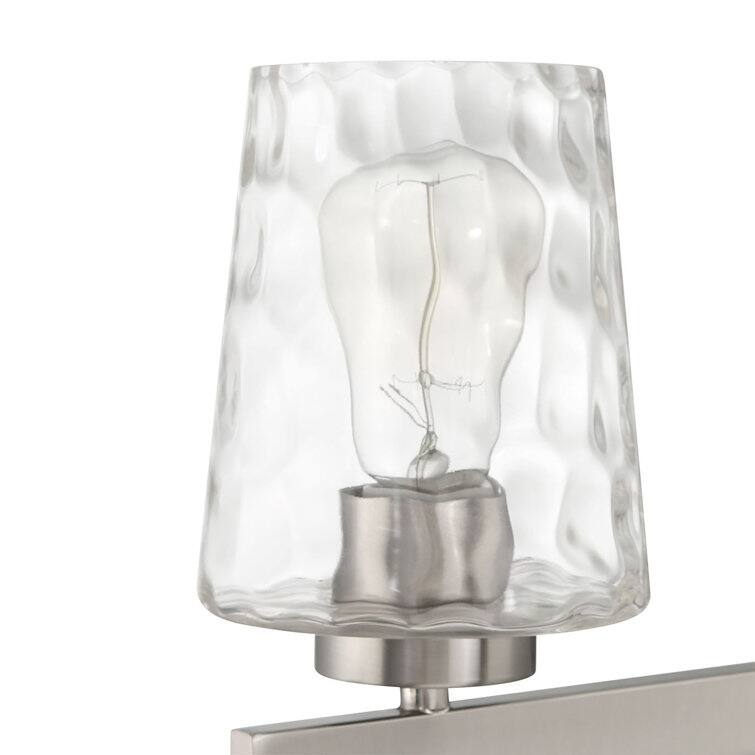 Amboise 6-light Modern Bathroom Vanity Light with Art Glass - N/A