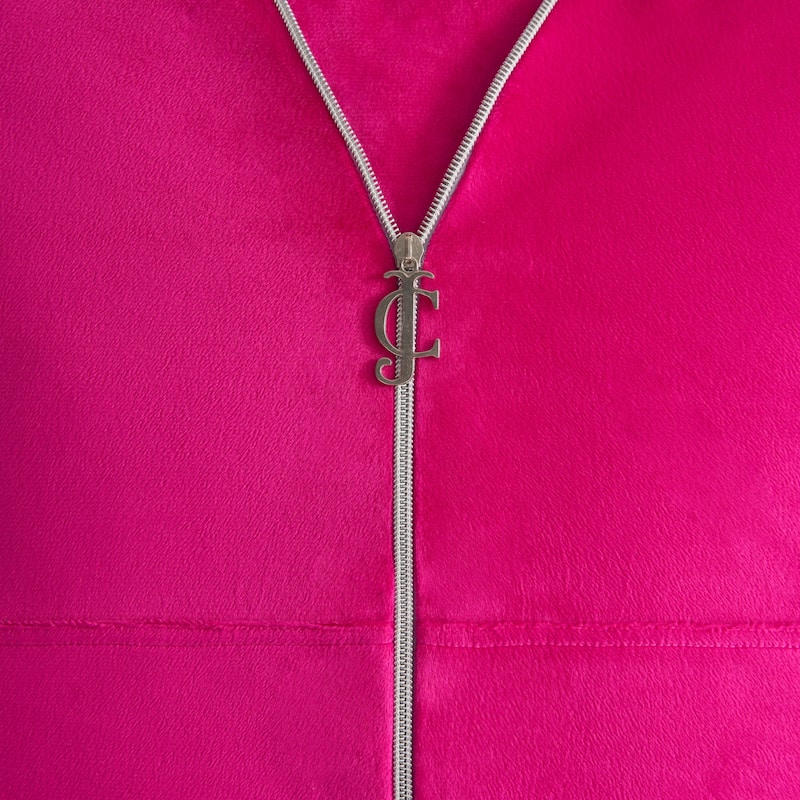 Juicy Couture Zippered Tracksuit Pillow 20" x 20"