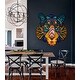 preview thumbnail 1 of 4, Boho Tiger Wall Decal, Boho Tiger Wall sticker, Boho Tiger wall decor