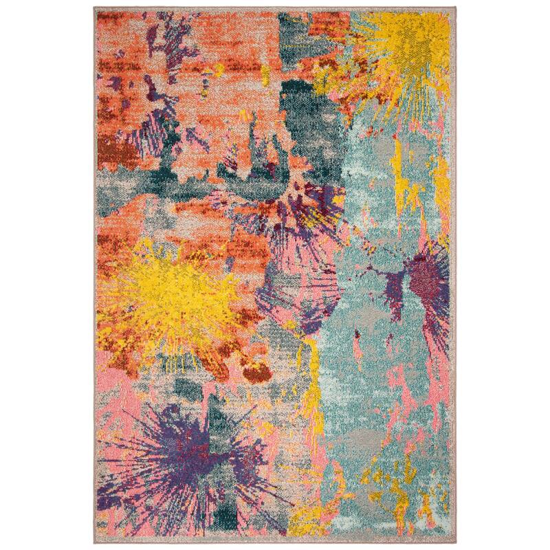 SAFAVIEH Madison Jeannine Vintage Abstract Rug
