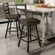 preview thumbnail 3 of 9, Amisco Century Swivel Counter and Bar Stool