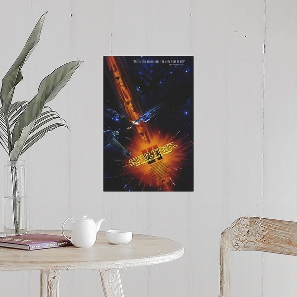 Star Trek the undiscovered country poster print 