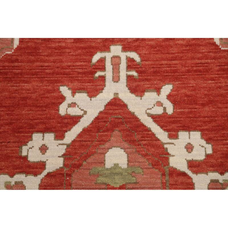 Traditional Heriz Serapi Turkish Oriental Area Rug Wool Hand-knotted - 9'9" x 13'0"