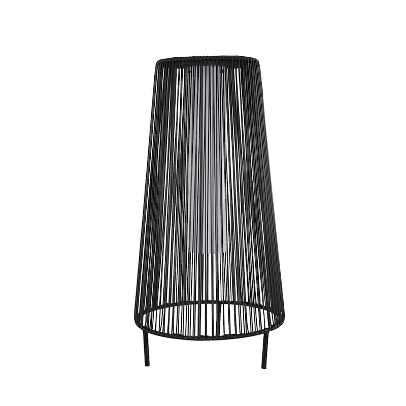 2 Pack Patio Floor Lamp Waterproof Solar Light
