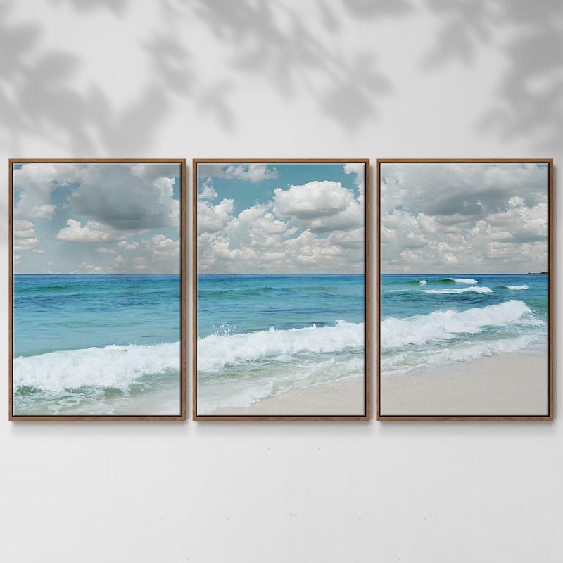 Beach Bliss - Multi Piece Framed Canvas