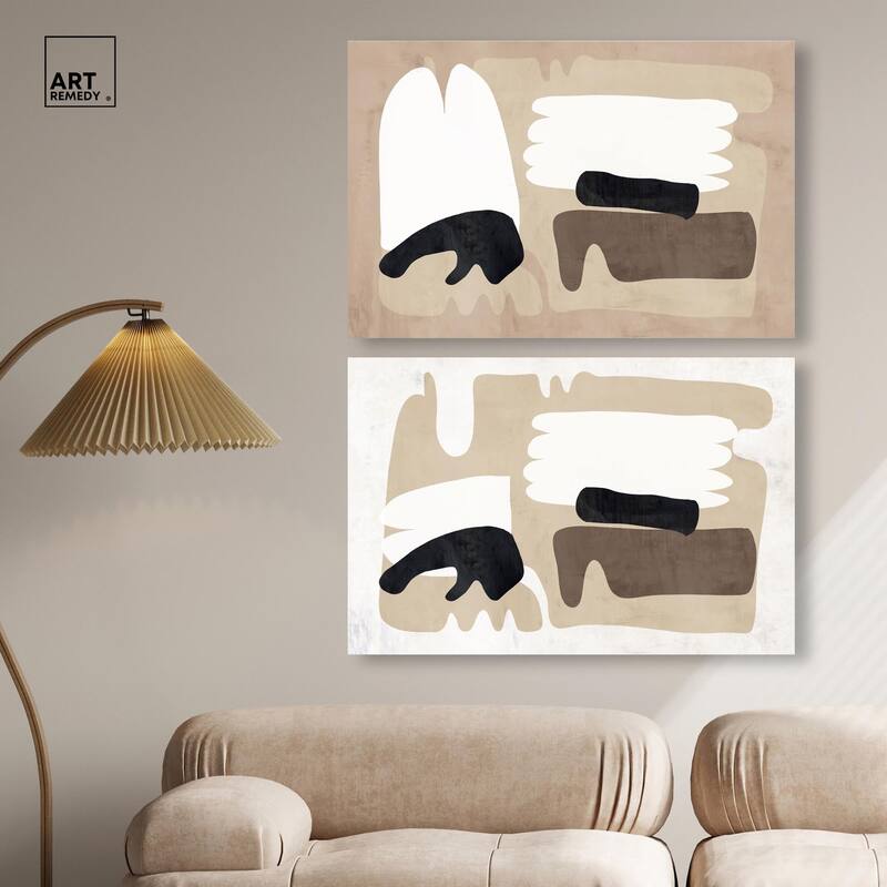 Sandera Set Canvas Set of 2 by Art Remedy, Gallery Wrapped