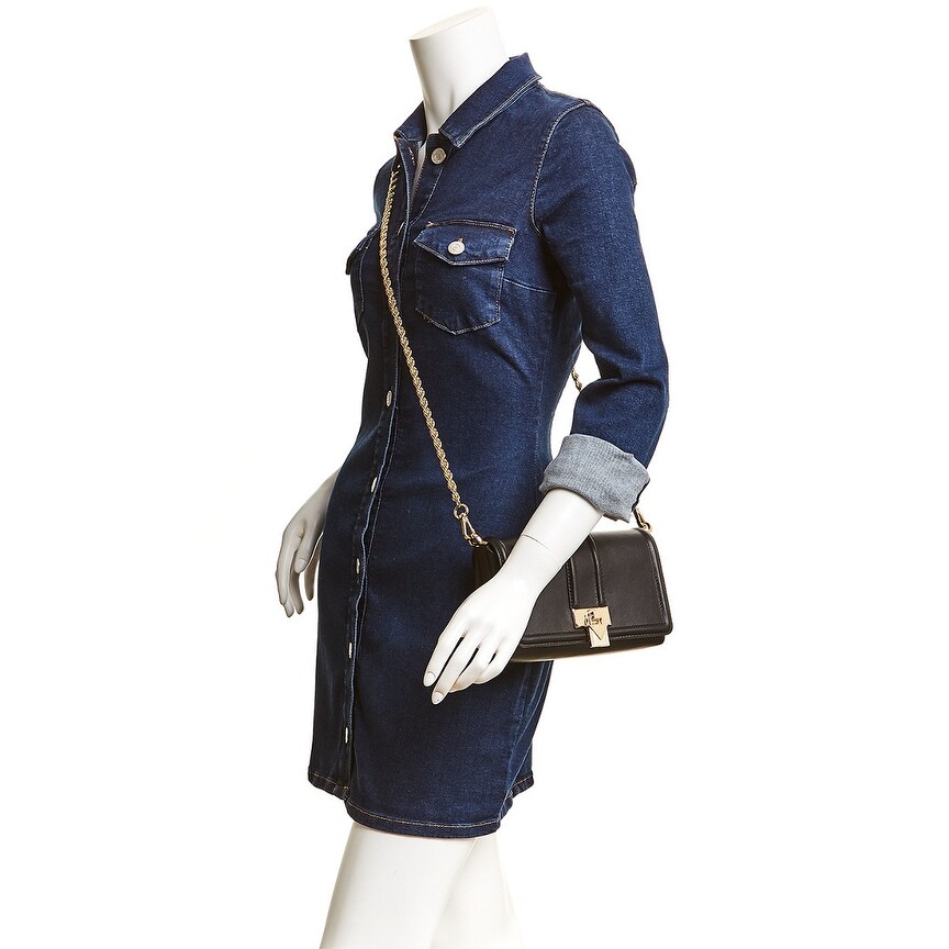 michael michael kors padlock chain crossbody