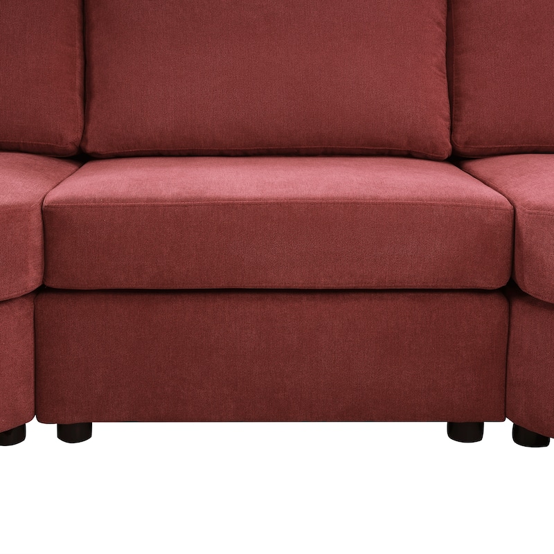 Christopher Knight Home - Xanthippe 3 Seater Upholstered Curved Design Sofa with Throw Pillow
