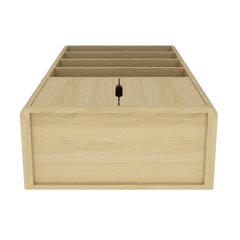 Manhattan Comfort Rivington Modern 40 In Bookcase Cabinet
