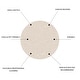 preview thumbnail 4 of 34, Round Area Rugs Oriental Floral Rugs Soft Indoor Rug