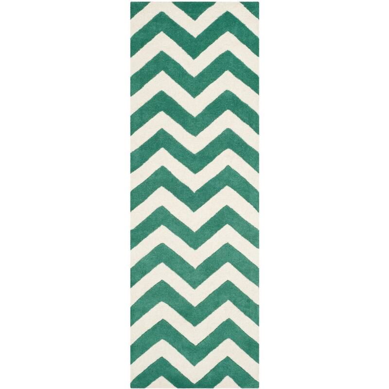 SAFAVIEH Handmade Chatham Traudel Modern Moroccan Wool Rug