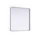 preview thumbnail 1 of 9, Elegant Lighting MR8A3636 Remy 36" Rectangular Flat Medium Density Silver