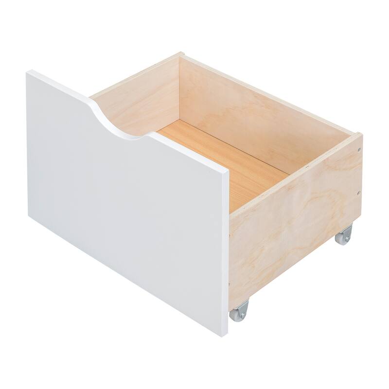 Pine Bunk Bed with Storage