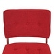 preview thumbnail 5 of 16, Breuer Chair Company Aurora Cushion Padded Seat & Cushion Back Cantilever Side Chair w Chrome Frame (Various Upholstery Fabrics)