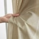 preview thumbnail 40 of 117, HLC.me 2 Piece Semi Sheer Voile Window Curtain Drapes Grommet Top Panels Bedroom, Living Room - Set of 2 panels