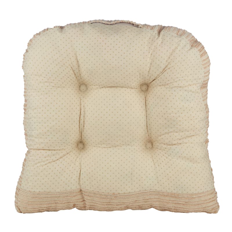 Klear Vu Chance Memory Foam Dining Chair Cushion Set (Set of 4)