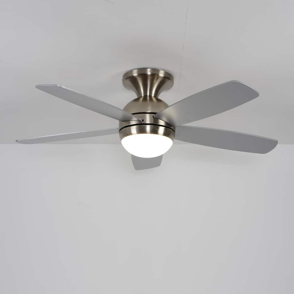 Ceiling Fan with Dimmable LED Light Remote Control