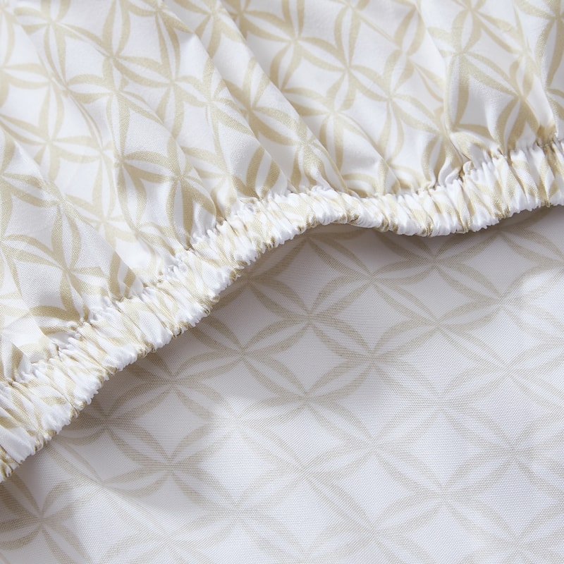 Lush Decor Eternity Neutral Sheet Set