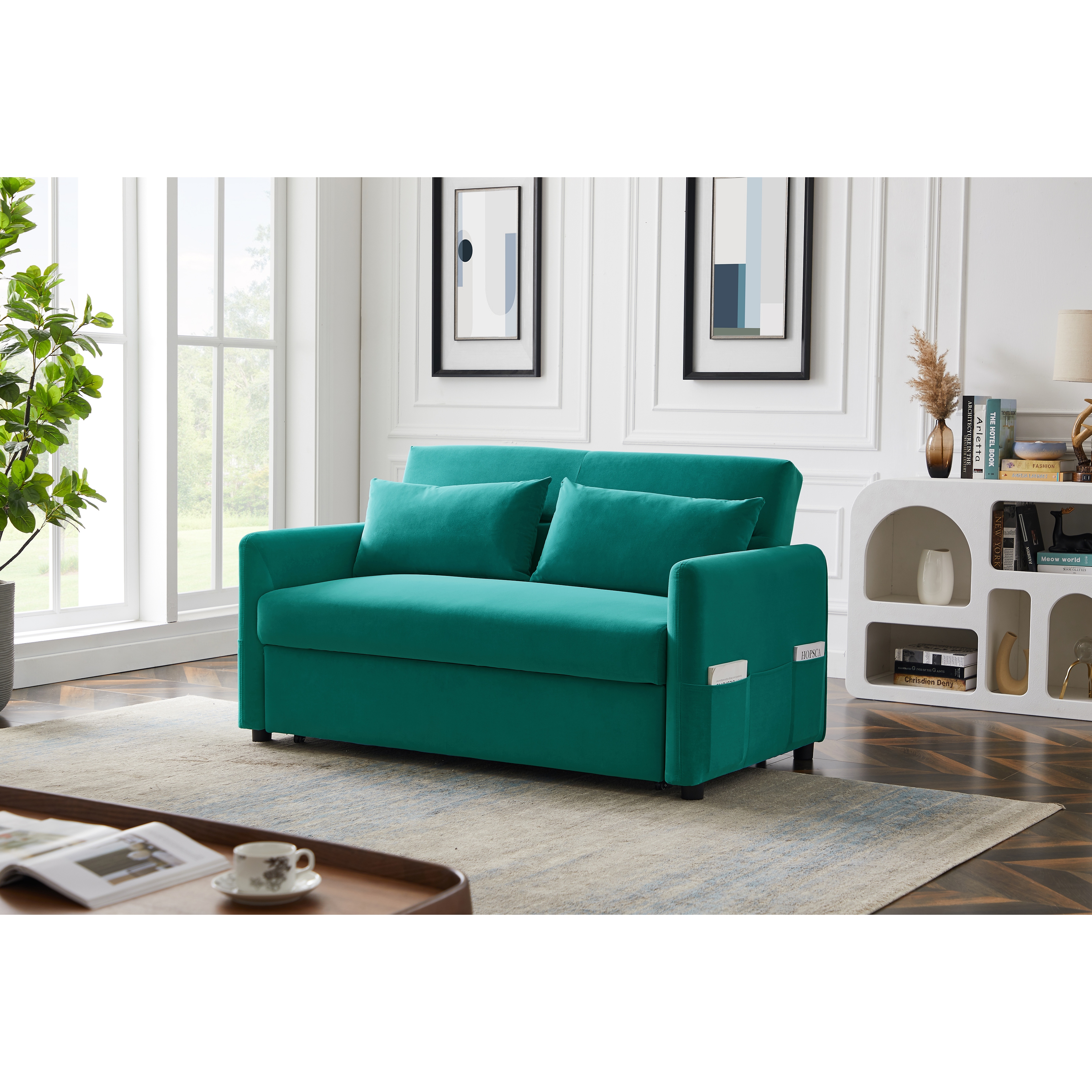 Plastic two seater online sofa