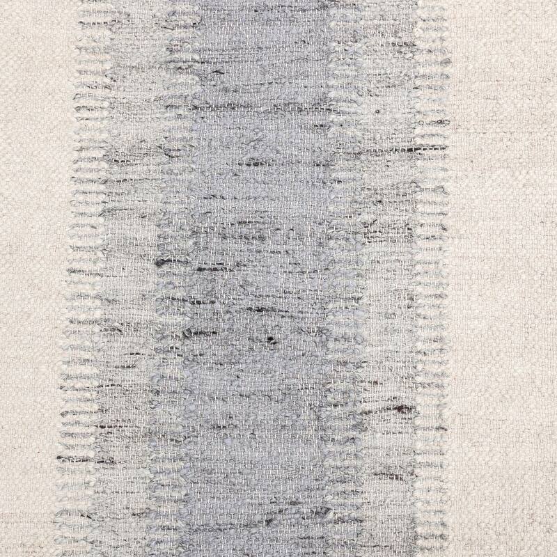 Overton Handmade Modern Contemporary Striped Area Rug