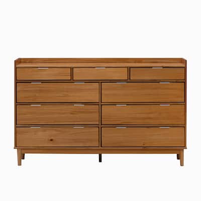 Middlebrook Modern Gallery Top Solid Wood Dresser