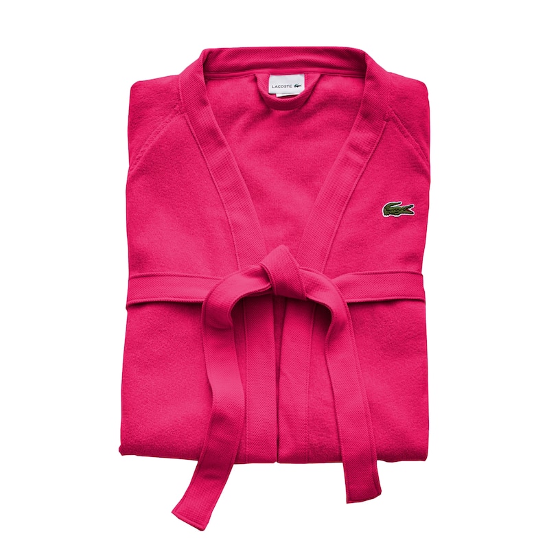 Lacoste 100% Cotton Classic Pique Bath Robe