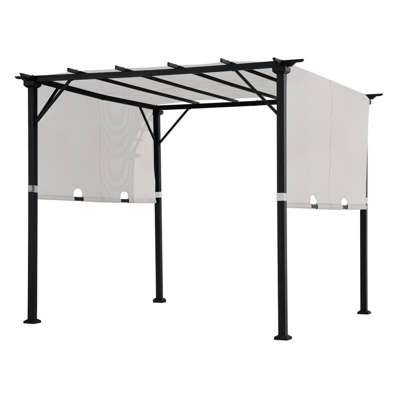 Sunjoy 9 x 9 ft RetracTable Shade Pergola