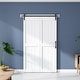 preview thumbnail 3 of 23, Sanding 24in./28in./30in./36in./44in./48in.x 84in. MDF Bi-Fold Barn Door with Hardware Kit ,Covered with Water-Proof PVC Surface