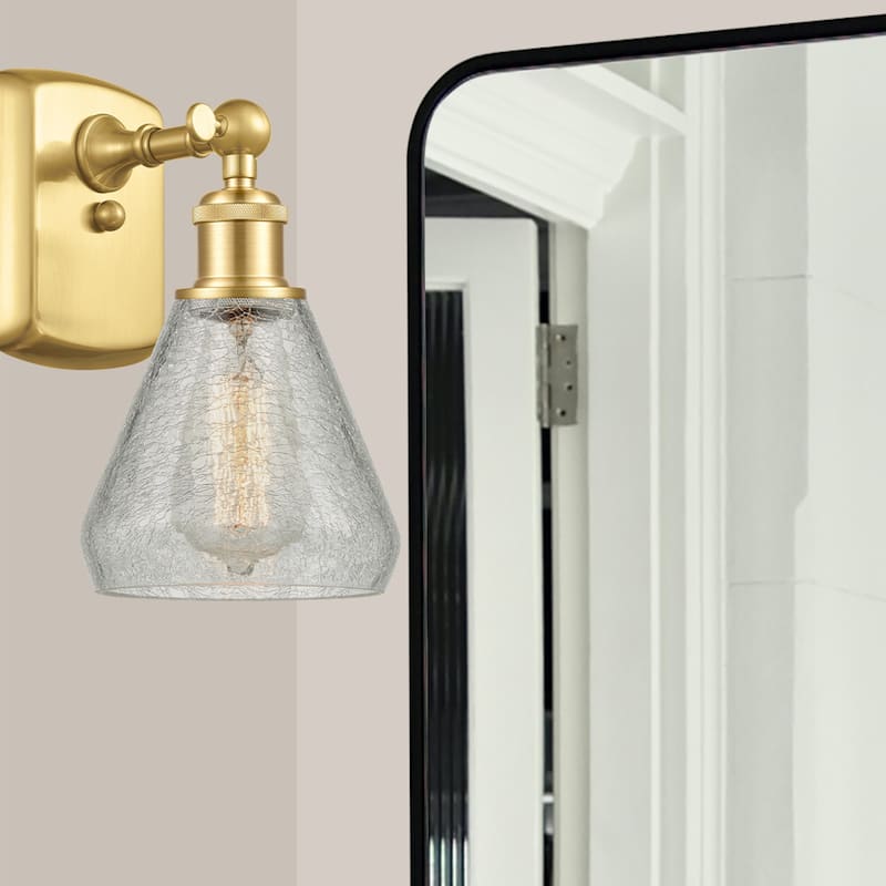 Innovations Lighting 516-1W-12-6 Conesus Sconce Conesus 12" Tall Wall