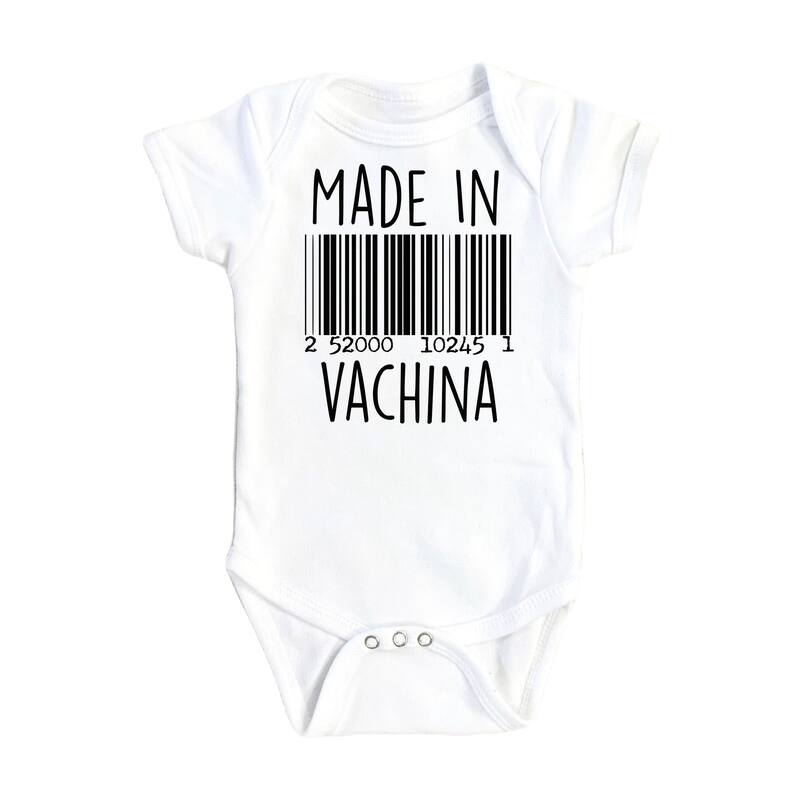 Vachina China - Baby Boy Girl Clothes Infant Bodysuit Funny Cute Newborn - White - 3-6M