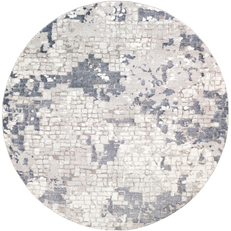 Livabliss Castello Plush Abstract Area Rug
