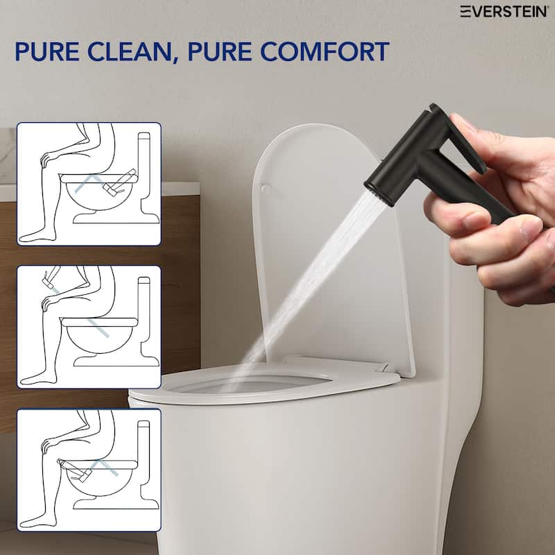 Handheld Bidet Sprayer With Temperature Control, Multi-Function Toilet Bidet Sprayer - N/A