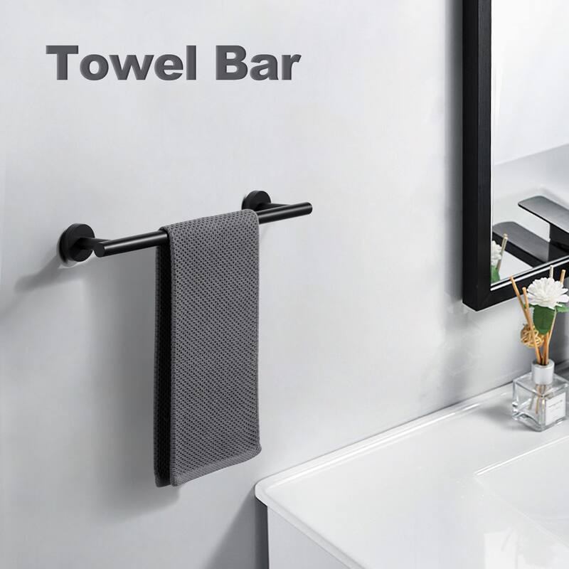 WOWOW Mutiple length Wall Mounted Stainless Steel Towel Bar