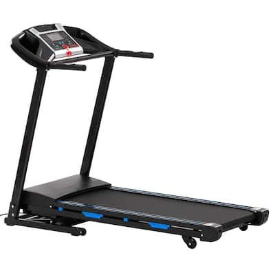 Foldable Electric Treadmill with 15 percent Automatic Incline, 3.25HP