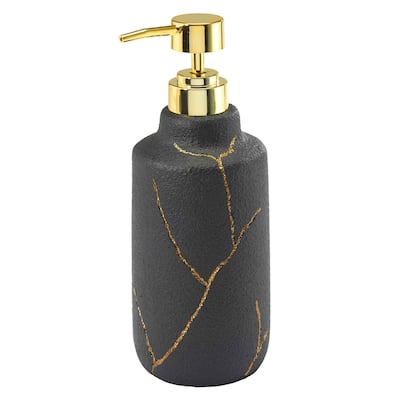 Nicole Miller Sydney Lotion Dispenser - Black - Lotion Dispenser