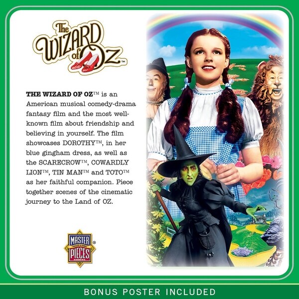 Masterpieces Wonderful Wizard of Oz 1000 Pc Jigsaw Puzzle Fun for
