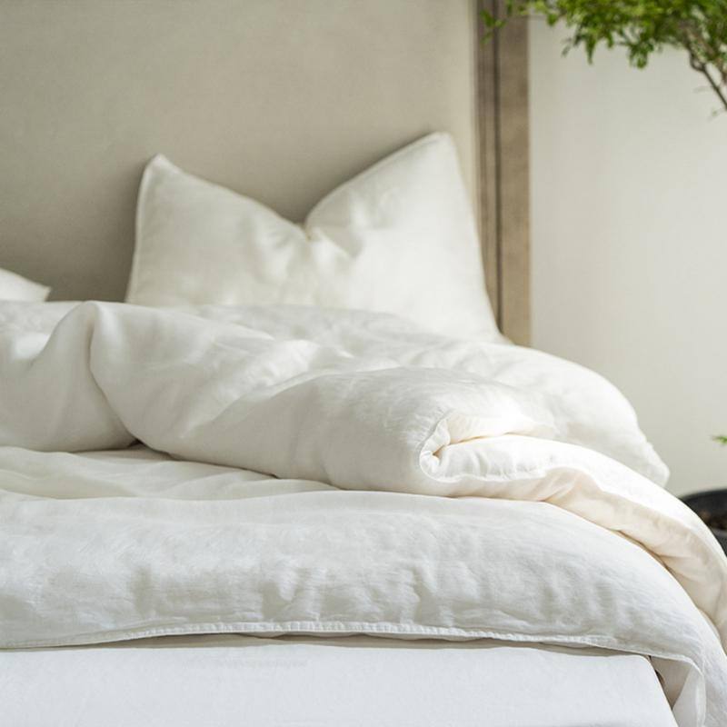 All Seasons Tencel Quilt Coverlet Bedspread with Two Pillowcases Set