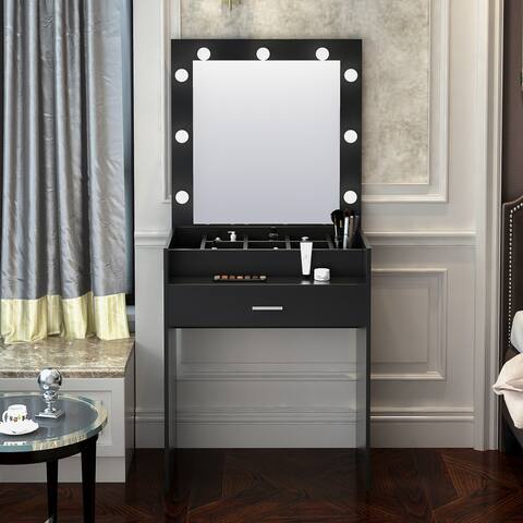 Mordern Dressing Table Set with Mirror and Fool Efficiency Unit