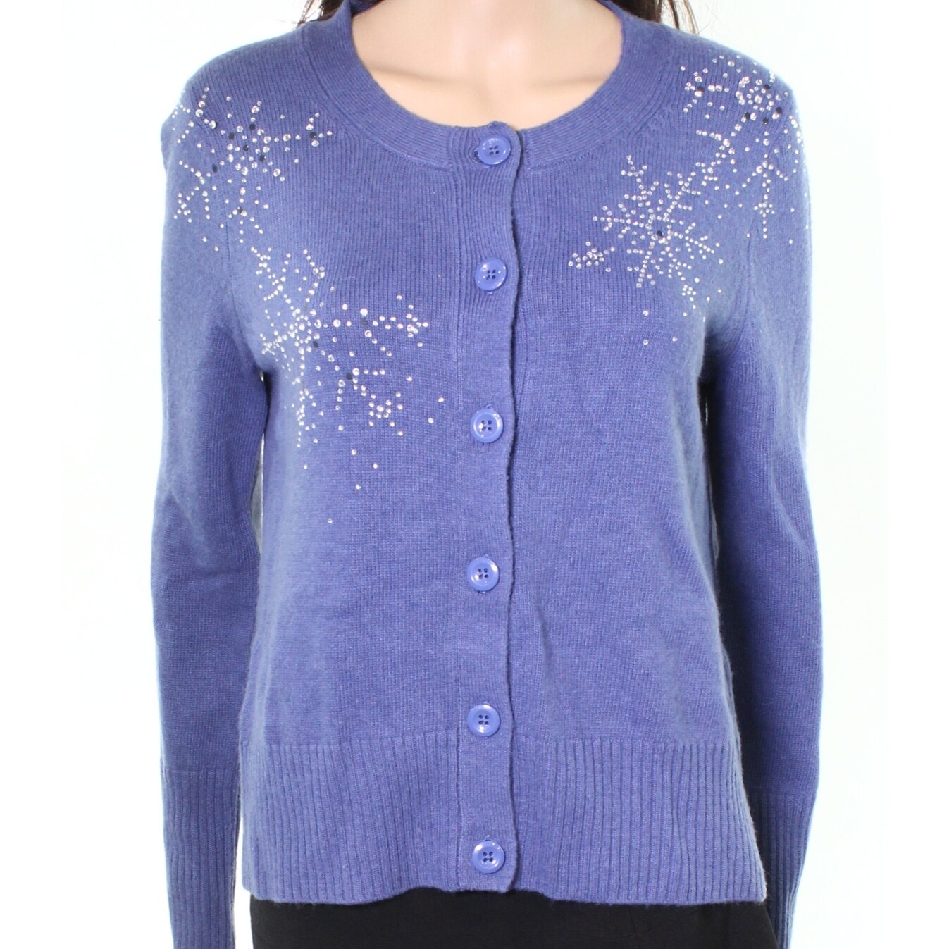 embellished long cardigan