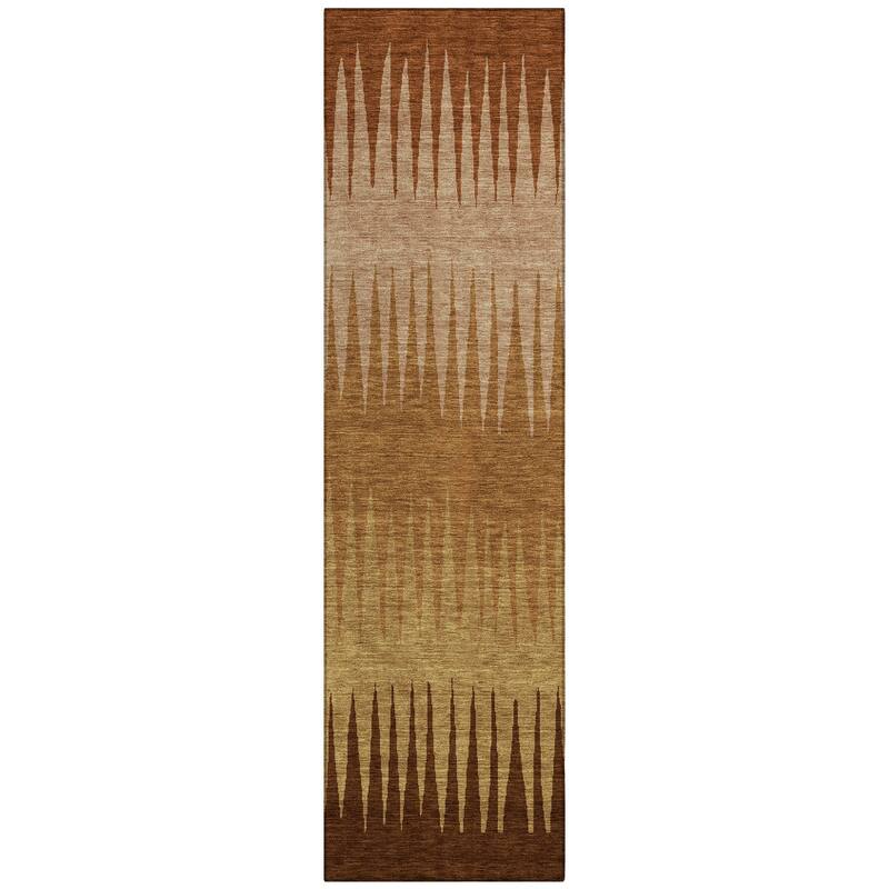 Machine Washable Indoor/ Outdoor Chantille Ombre Contemporary Rug