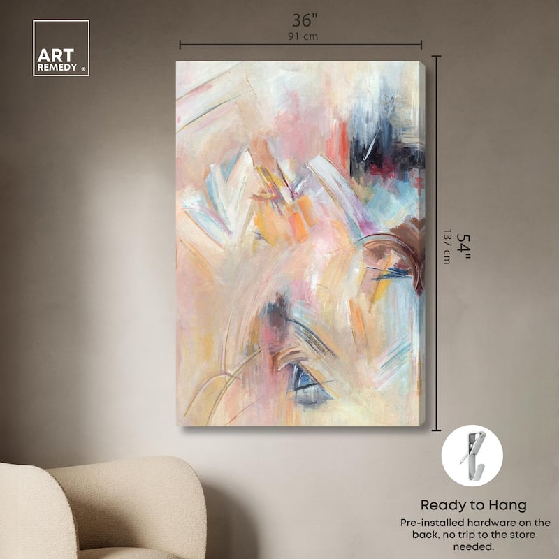 Side Effect I Canvas by Art Remedy, Gallery Wrapped