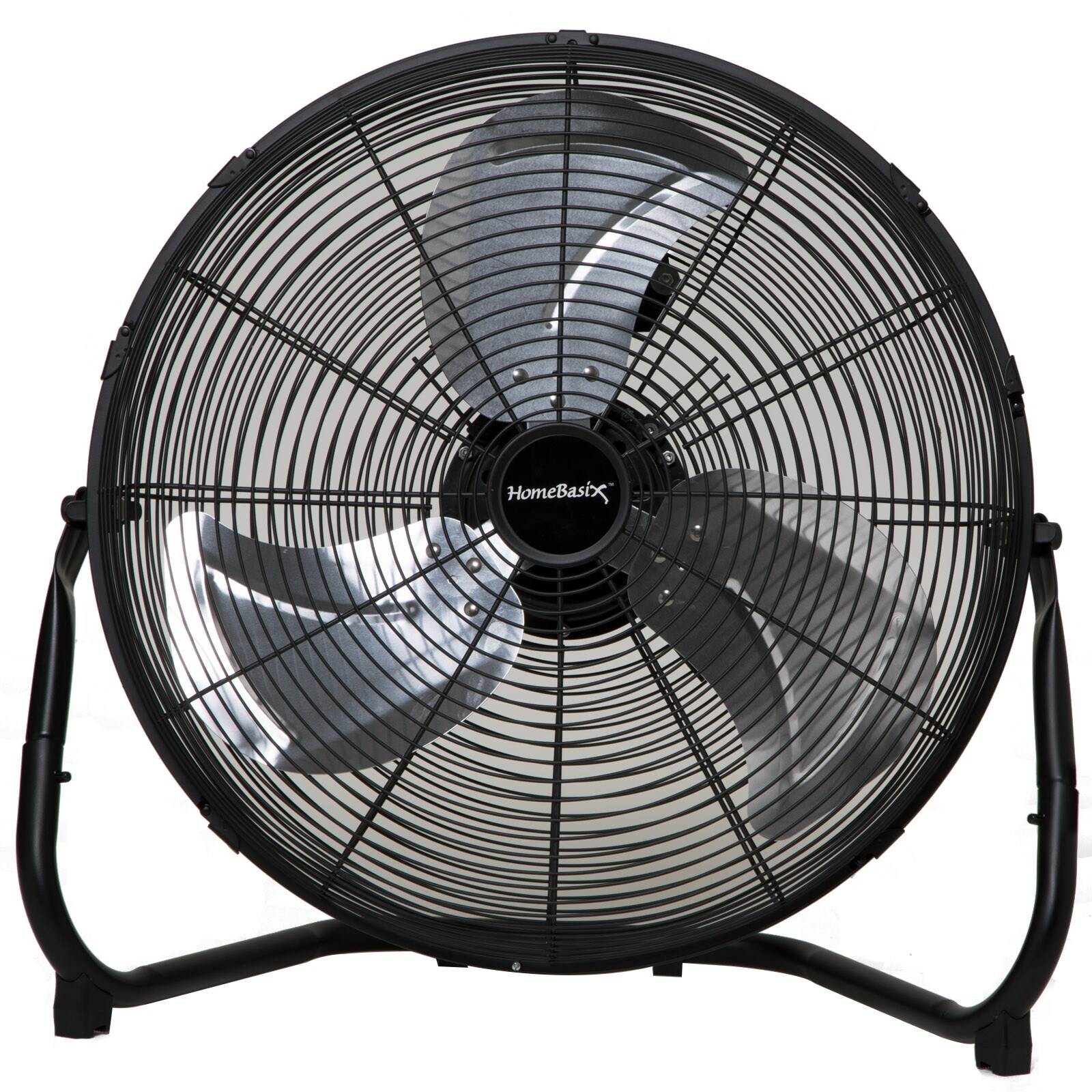 Homebasix Lf 20 High Velocity Floor Fan 20 Black