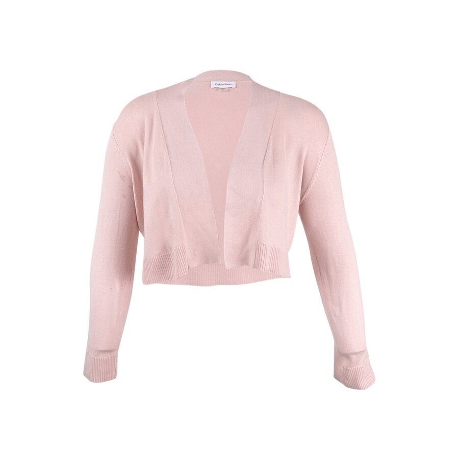Calvin klein solid shrug cardigan clearance