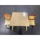 preview thumbnail 13 of 16, Kids Table and 2 Chairs Set, 3 Pieces Toddler Table and Chair Set