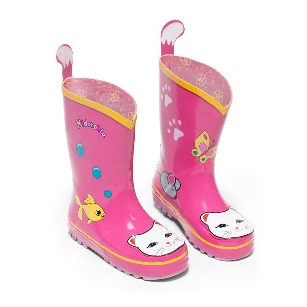 little girls rubber boots