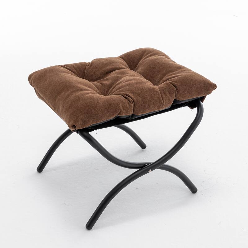 Accent Recliner Chair with Ottoman - Comfortable Upholstered Lounge Chair with Footrest, Ideal for Living Room, Bedroom