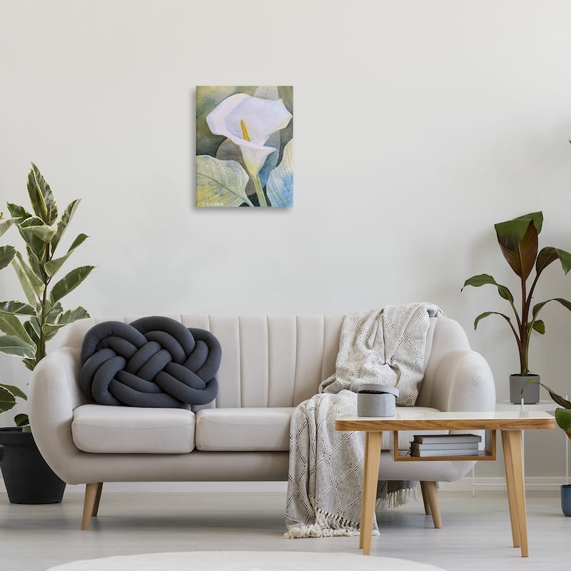 Stupell Garden Calla Lily Bloom Canvas Wall Art Design By Stephanie Fielden