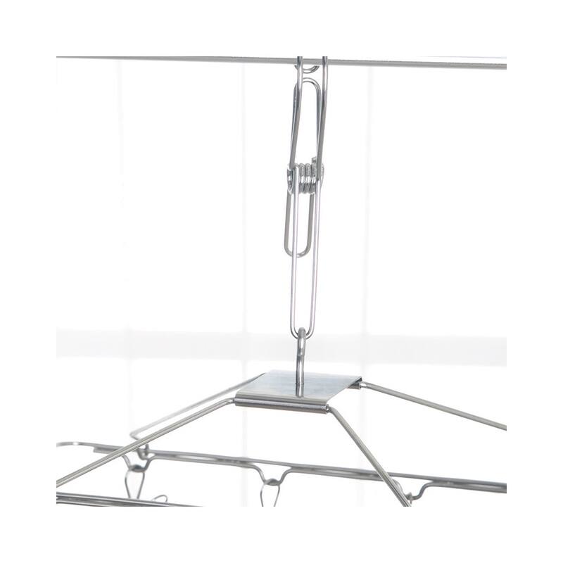 YBM Home Stainless Steel Laundry Hanging Rack Collapsible for Storage