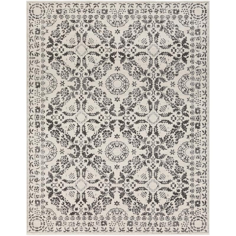 Livabliss Bahar Traditional Medallion Area Rug