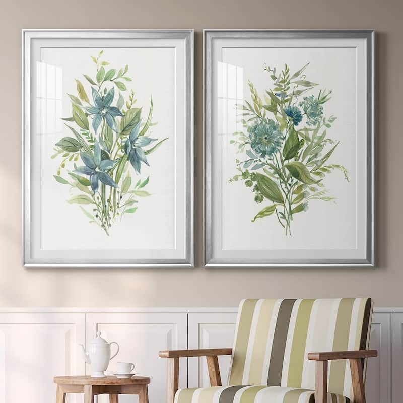 Greenery I Premium Framed Print - Ready to Hang
